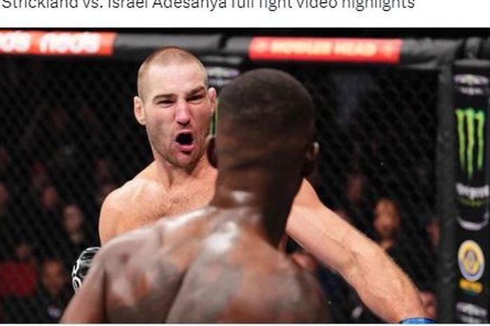 UFC Tak Suka Jagoan Ini Jadi Juara, Israel Adesanya Menang Banyak