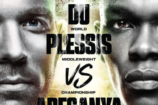 Poster terbaru UFC 305 ungkap pertarunganDricus lawan Adesanya