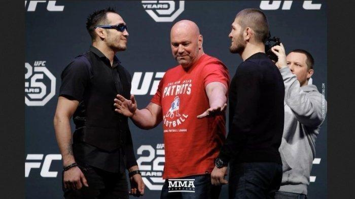 Pesan Menyentuh Khabib Nurmagomedov untuk sang Rival Terkutuk Tony Ferguson yang Pensiun dari UFC